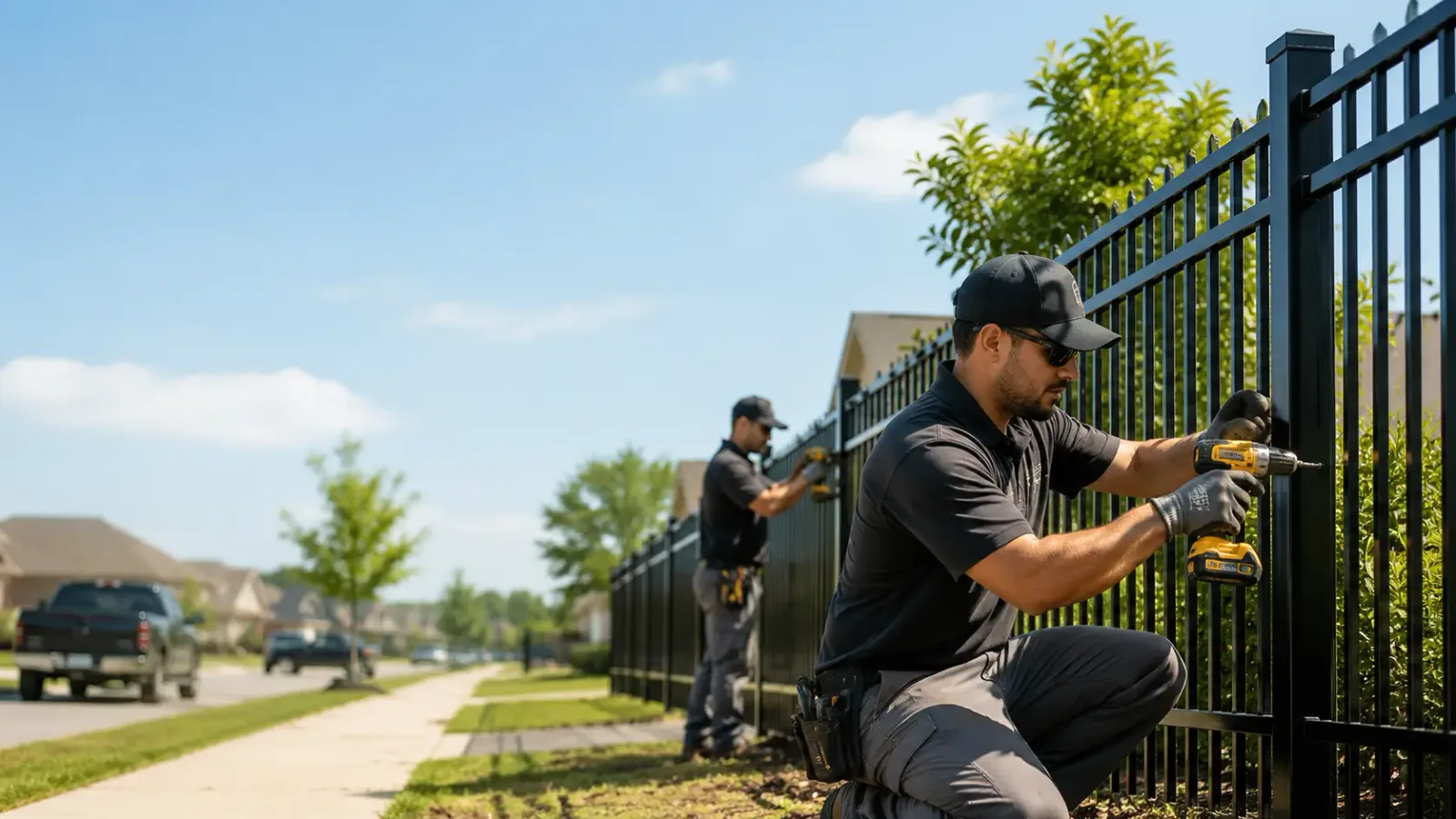 Metal Fence Installation in Morristown, NJ